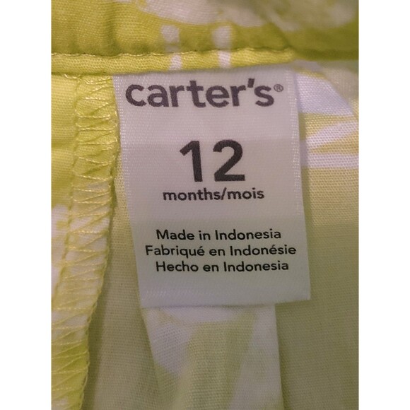 NWT Girls 12 Months Carter's Custom Embroidered 1st Birthday Outfit Flamingos - Picture 5 of 5